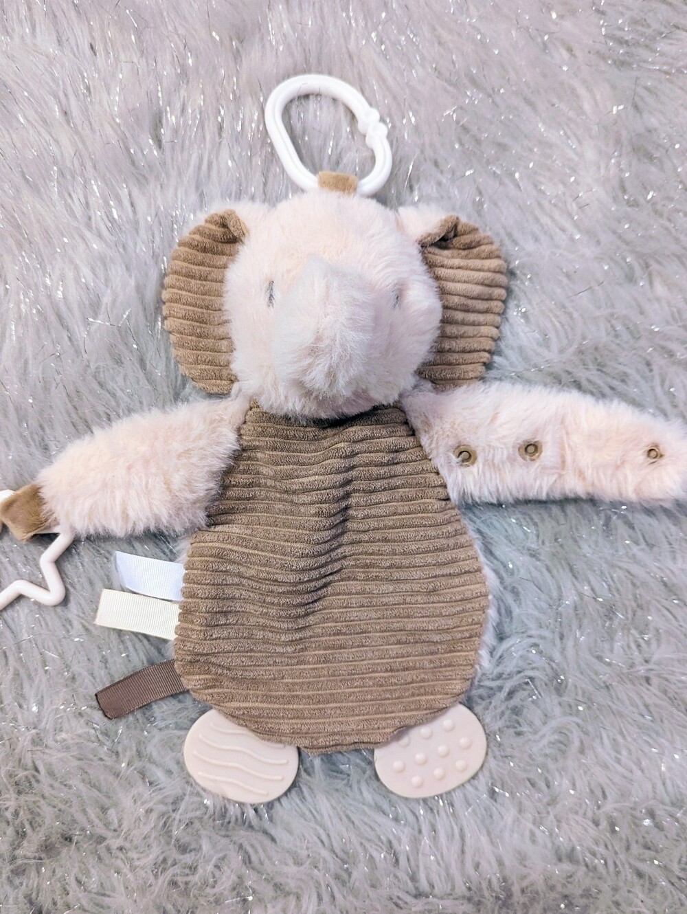 Dreamgro Elephant Lovey Cream & Brown